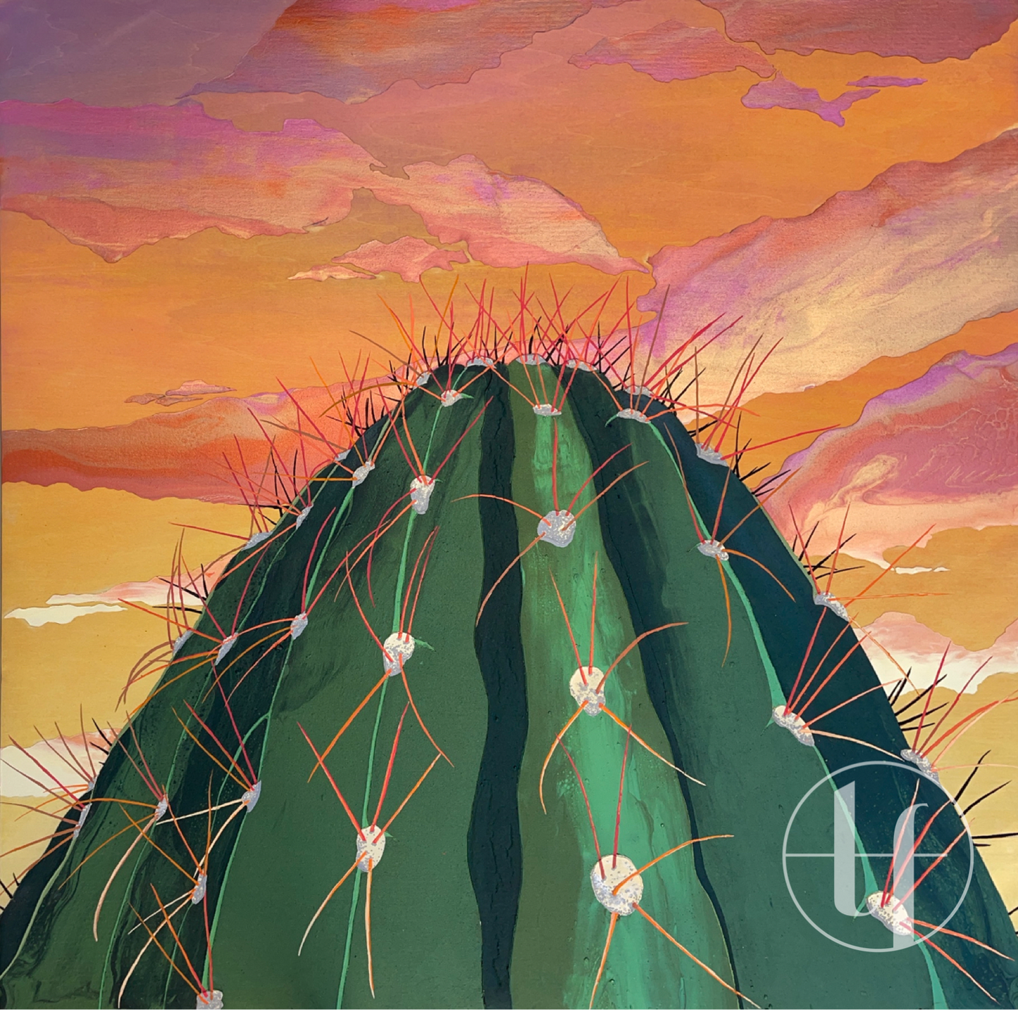 Just the Tip of Saguaro, by Tiffany Featherstone