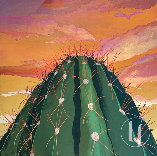 Just the Tip of Saguaro, by Tiffany Featherstone