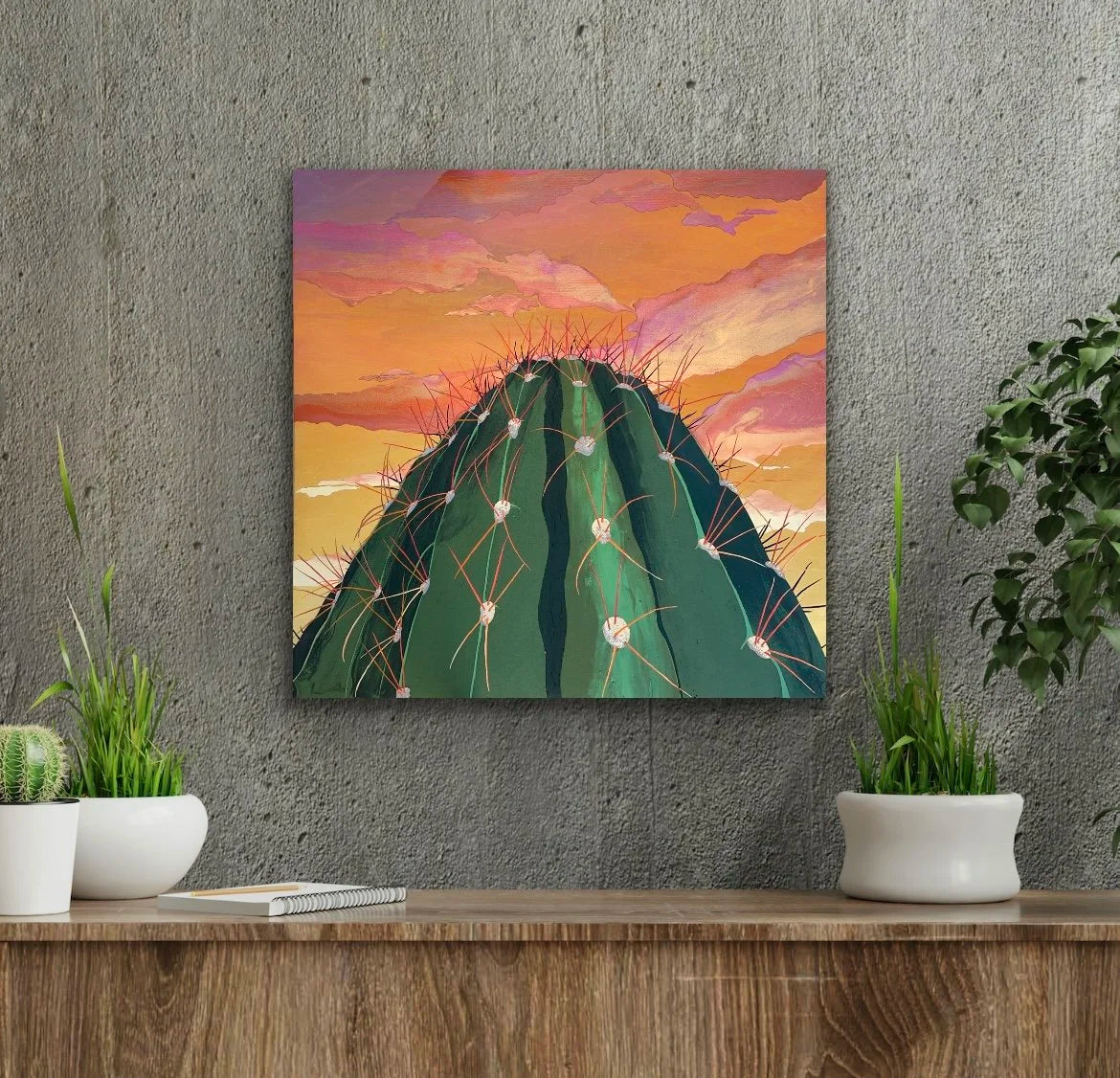 Just the Tip of Saguaro, by Tiffany Featherstone