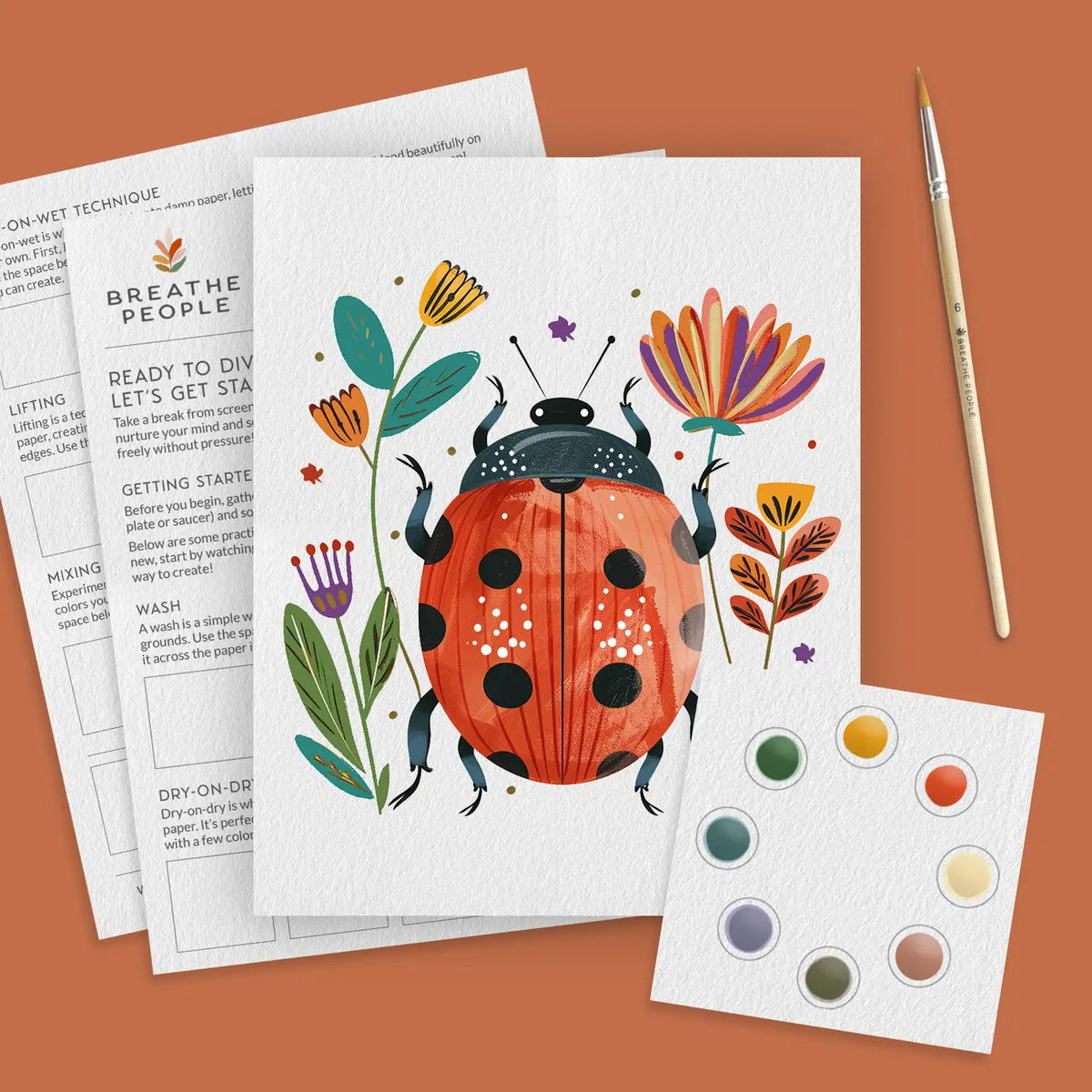 All-In-One Watercolor Paint Kit - Various Designs