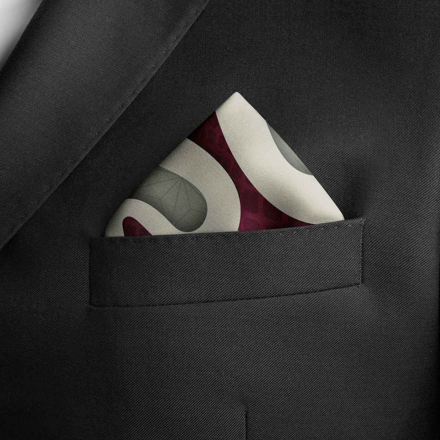 Men's Silk Pocket Square - Saguaro Blossom