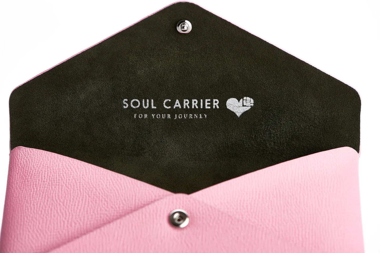 Soul Carrier Leather Clutch Pochette