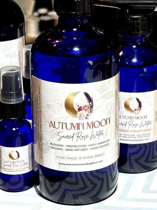 High-Vibration, Sacred Rose Water, 4oz