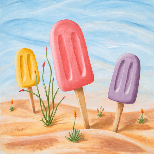 Sweet Escape Art Print by Jennie Richau