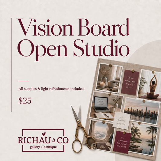 Vision Board Open Studio - Sun, Dec 27