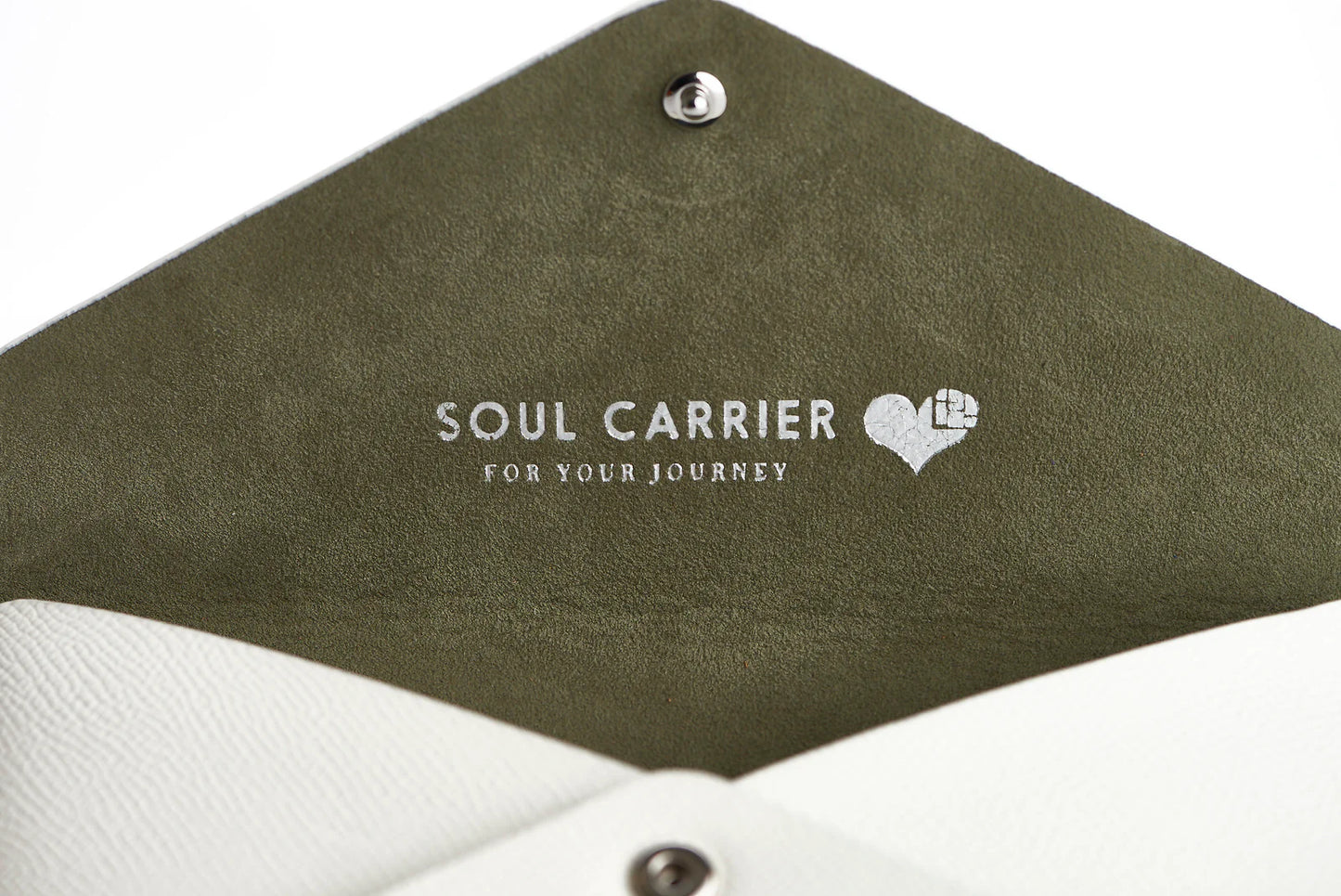 Soul Carrier Leather Clutch Pochette