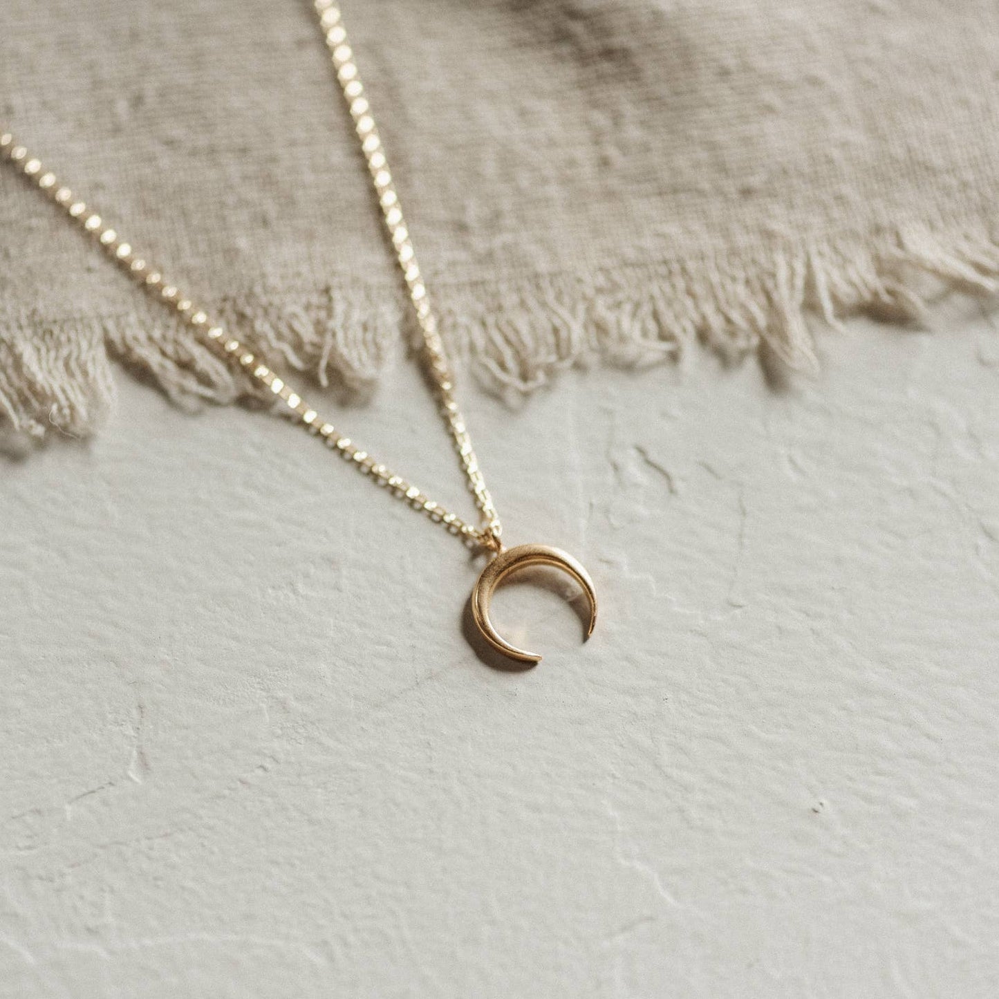 Naja Mini Necklace // Demi-Fine Gold