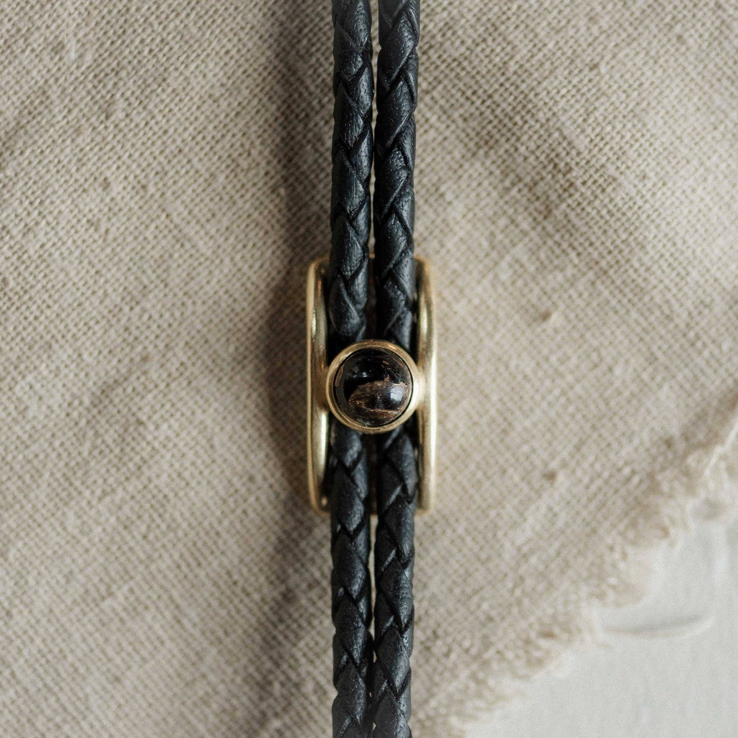 Shepherd Bolo Tie  |  Pearl or Turquoise