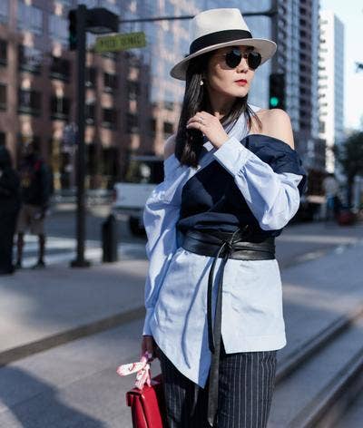 Leather Wrap Belt - Black