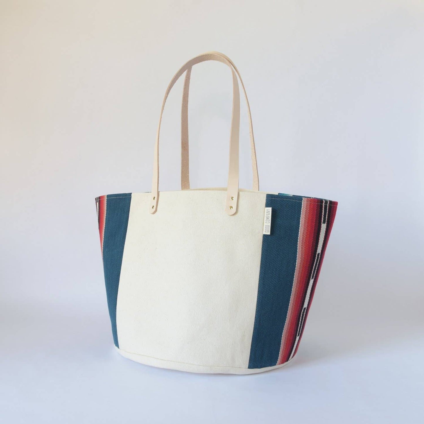 Natural Canvas Bucket Tote - Luxury Gift