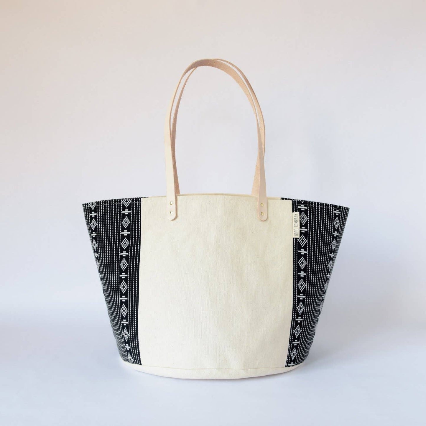 Natural Canvas Bucket Tote - Luxury Gift