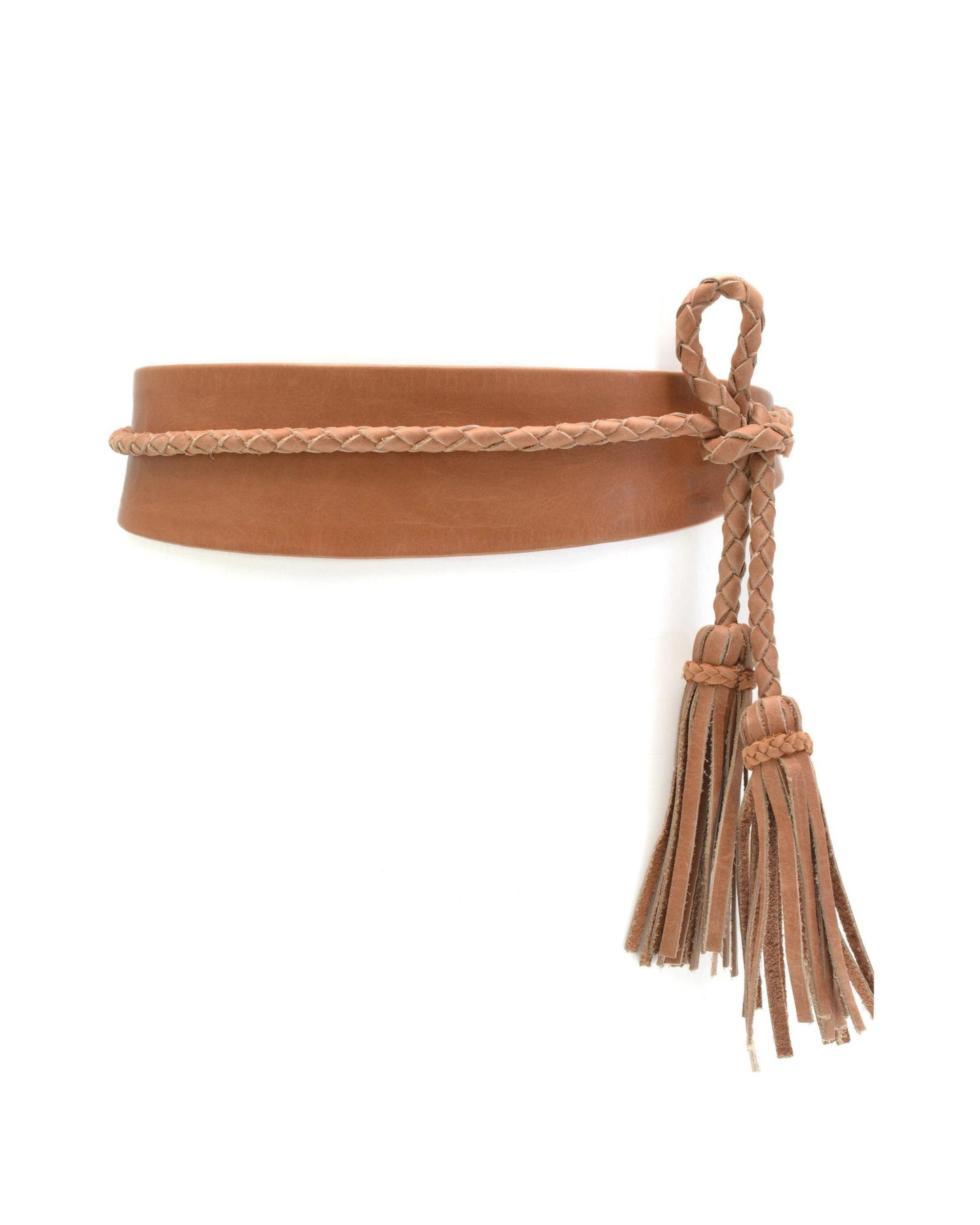 Lucky Wrap Belt - Cognac