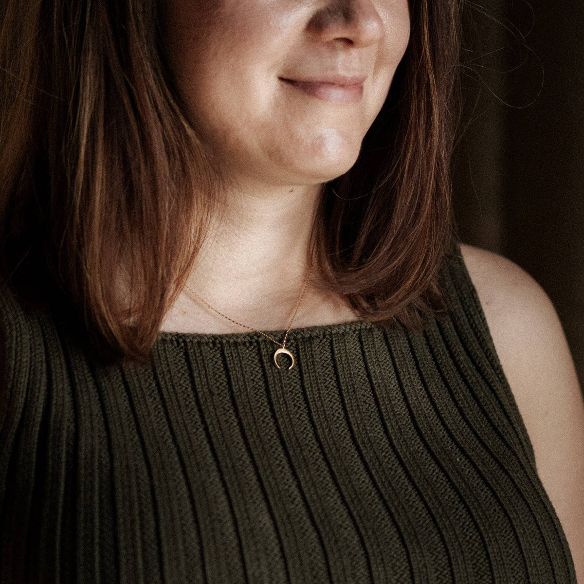 Naja Mini Necklace // Demi-Fine Gold