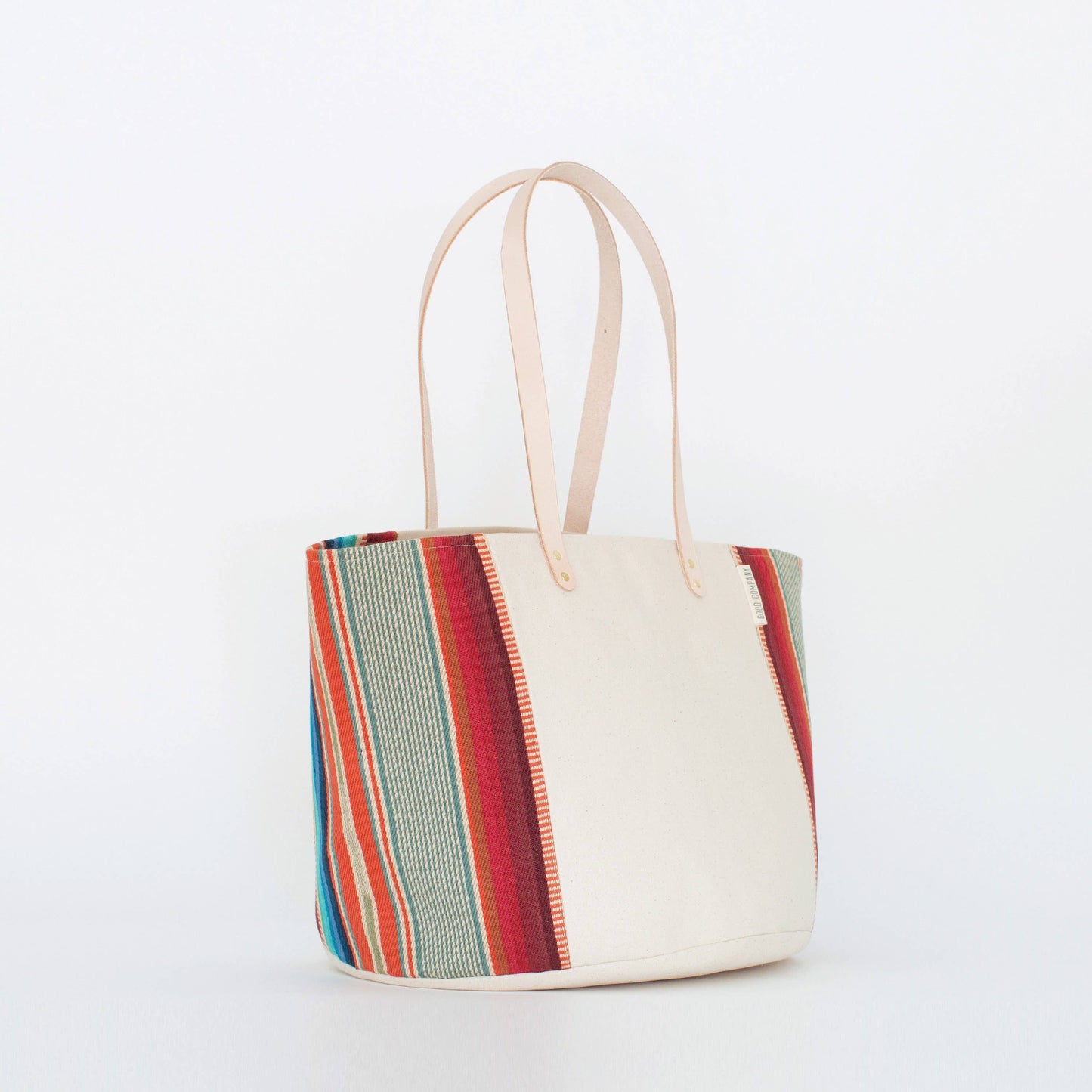 Natural Canvas Bucket Tote - Luxury Gift