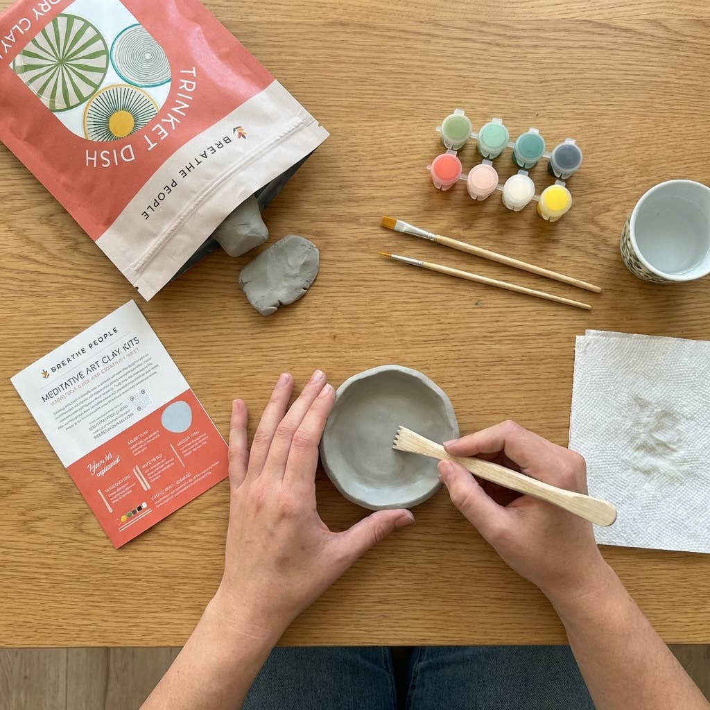 DIY Air Dry Clay Kit: Trinket Dish