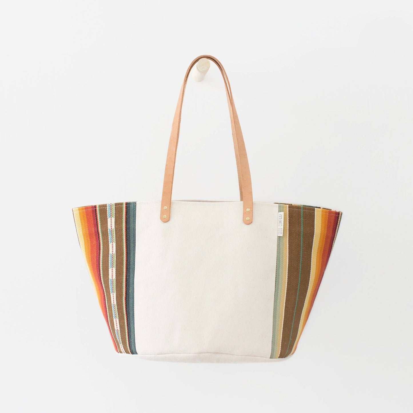 Natural Canvas Bucket Tote - Luxury Gift