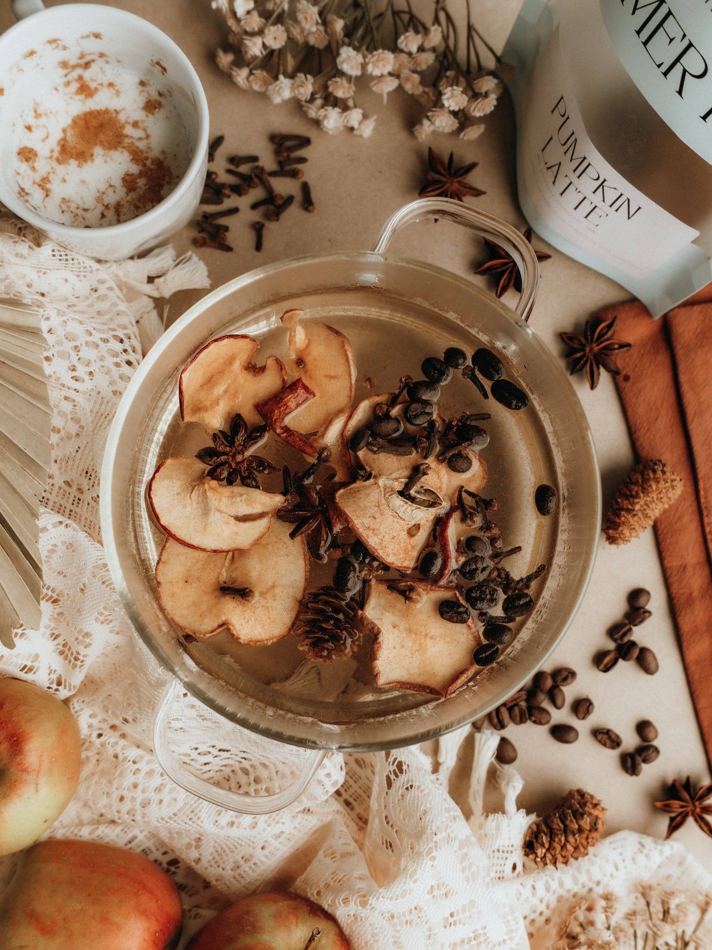 Pumpkin Spice Latte Simmer Pot