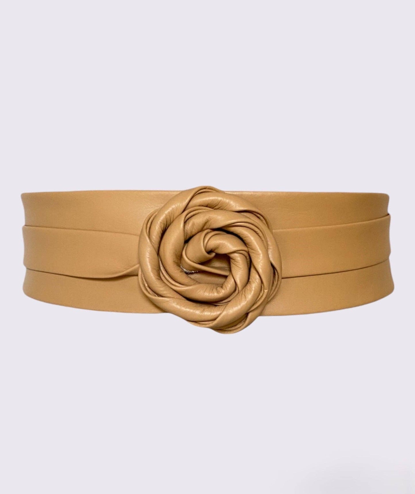 Leather Wrap Belt  |  Golden Camel