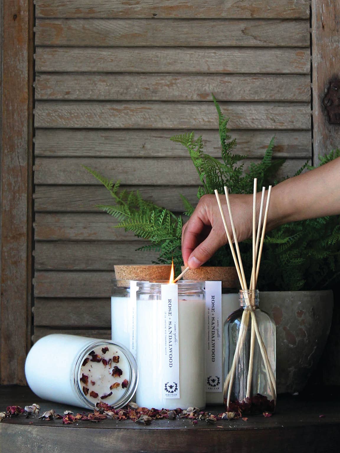 Grapefruit Lemongrass Apothecary Candle