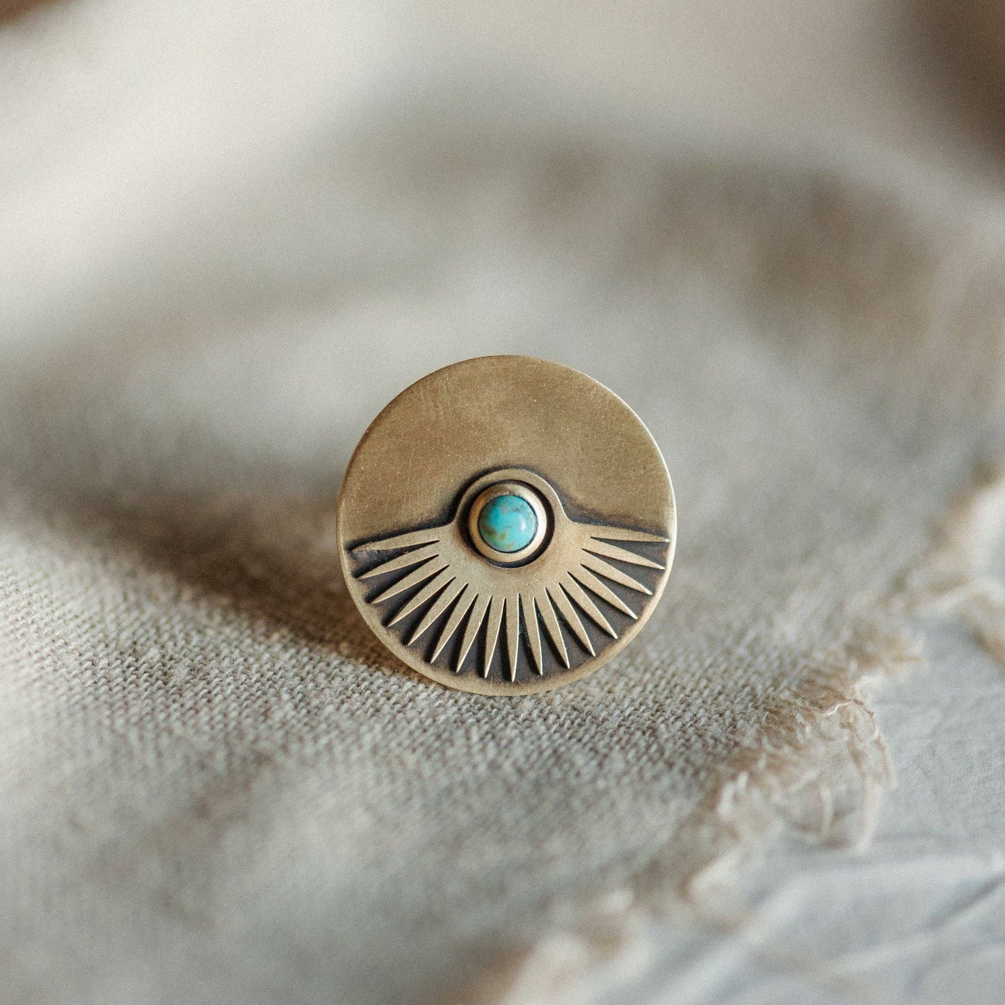 Yarrow Ring // Turquoise