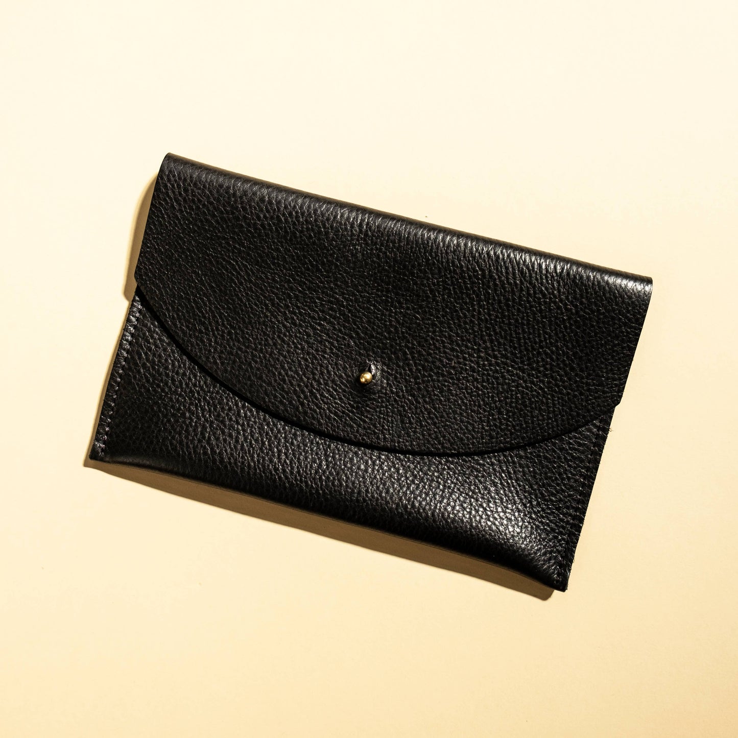 Leather Envelope Clutch - Assorted Colors