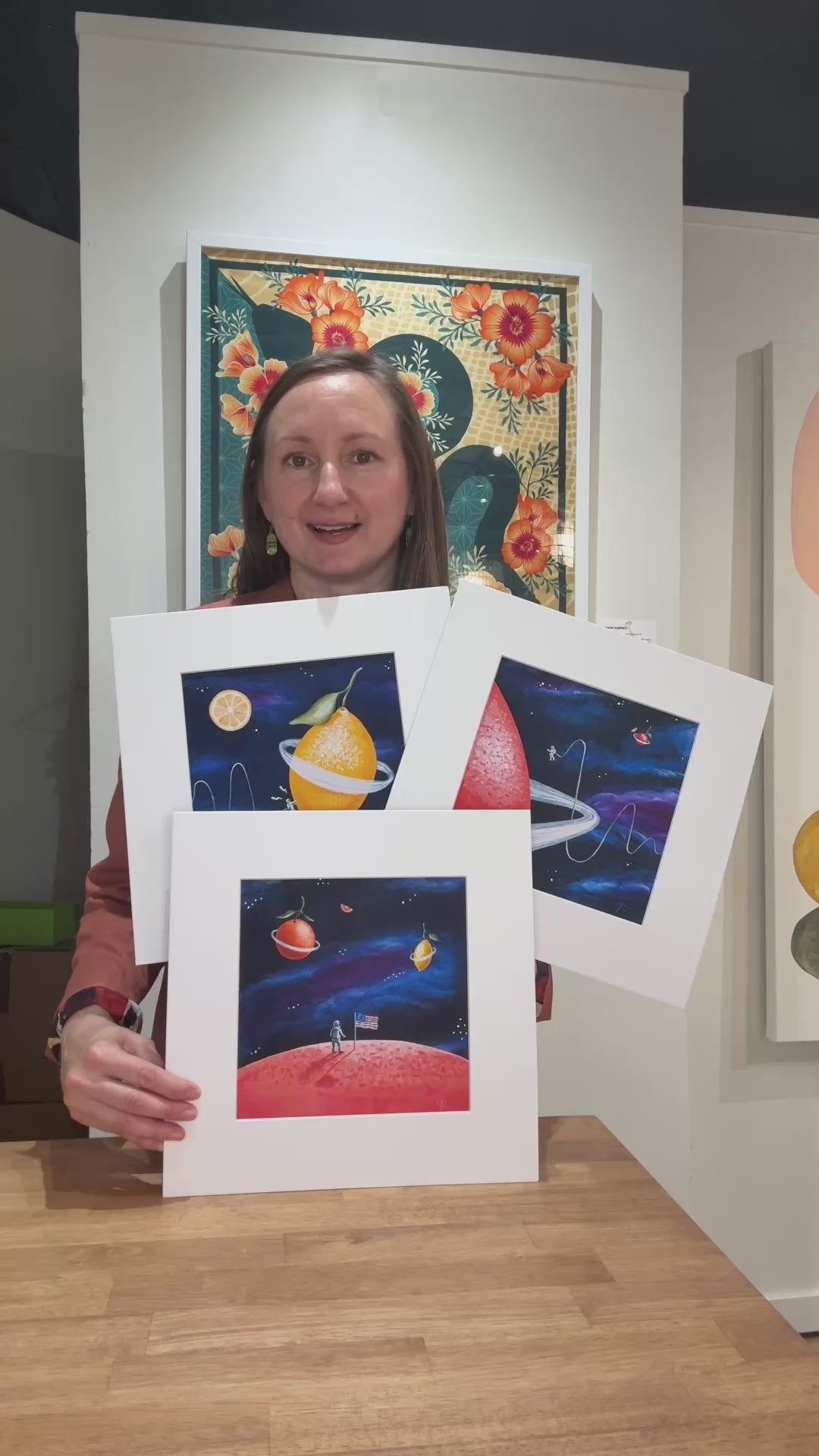 artist Jennie Richau describes the Juicy Giants Series